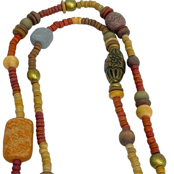 Boho Stone Necklace - Picture 7 of 8